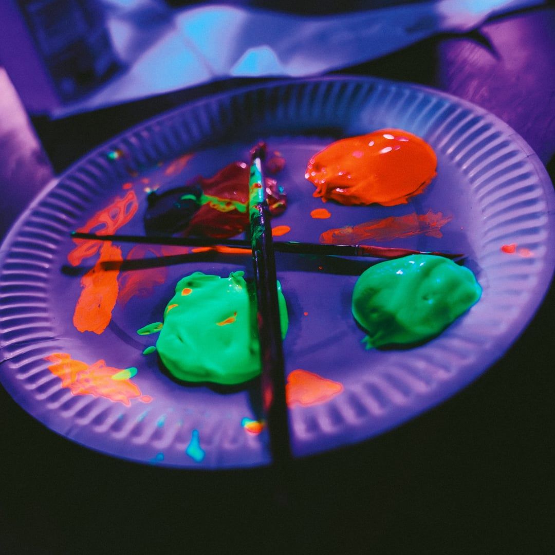 Neon painting 1
