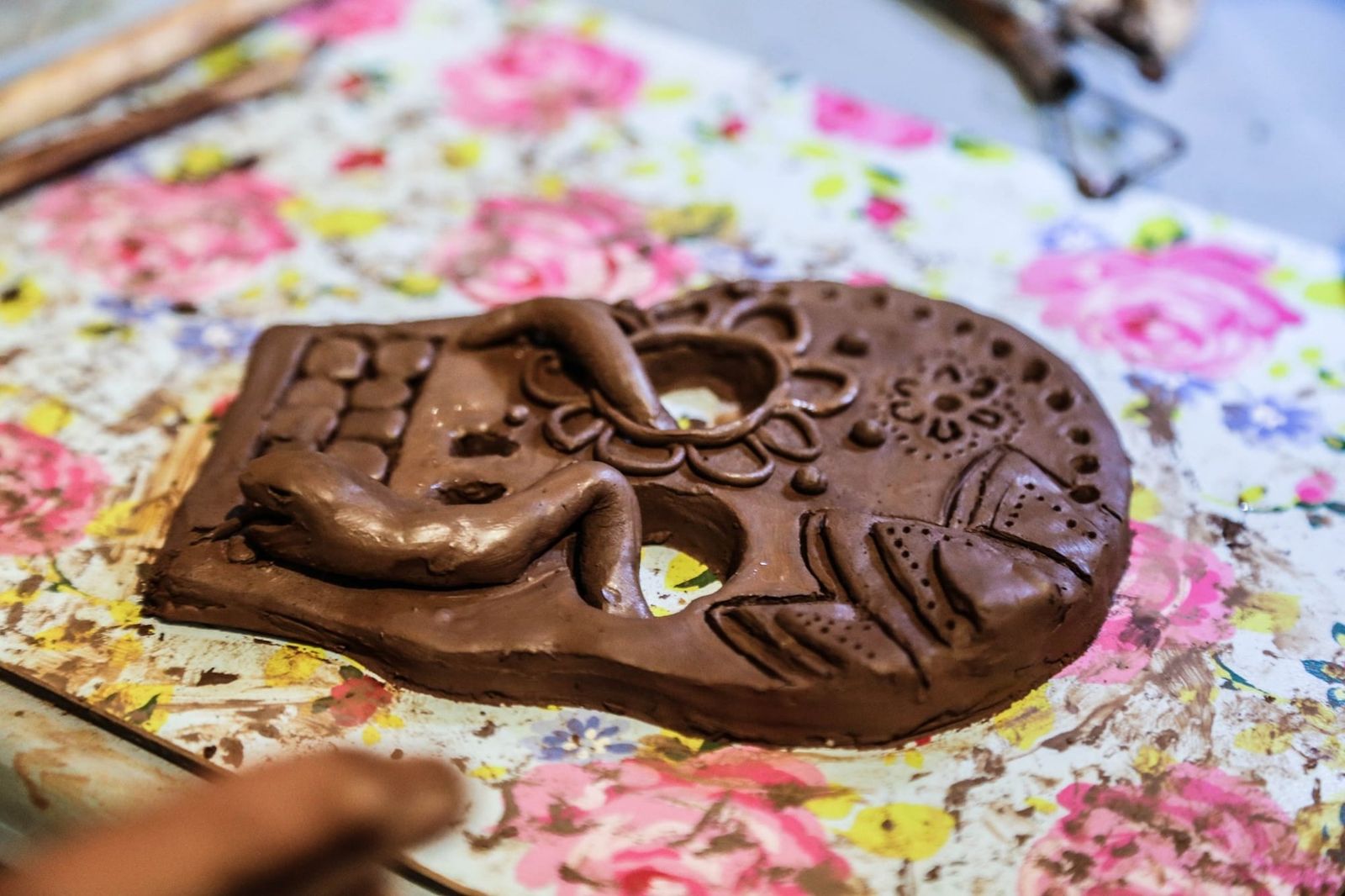 Pottery and prosecco event 2