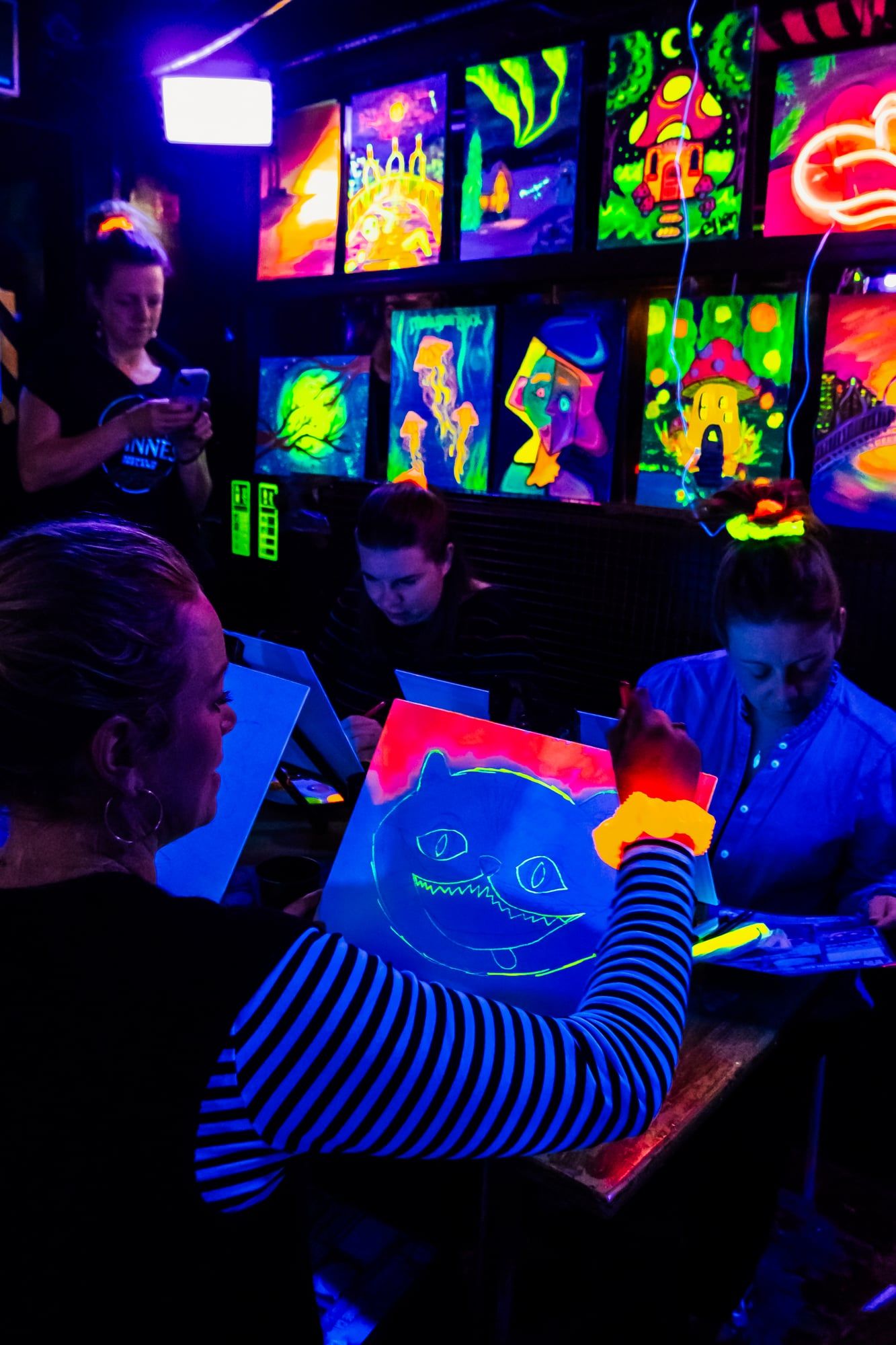 Neon painting 2