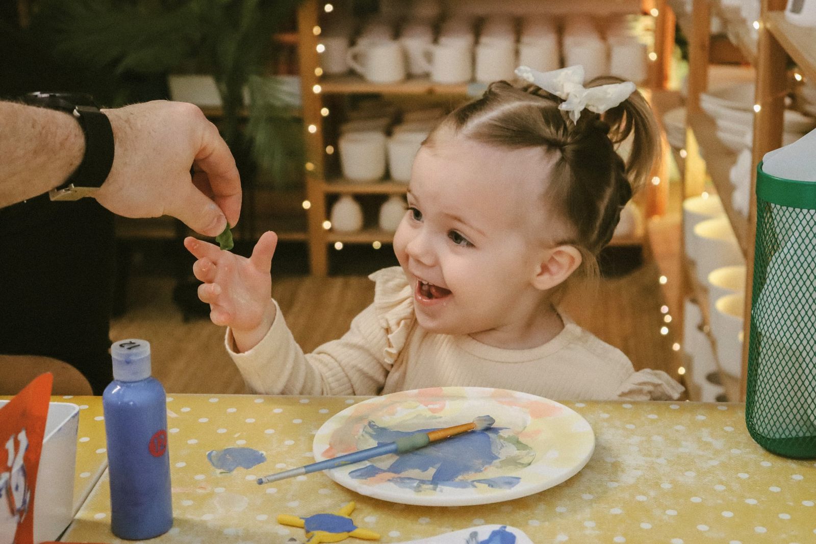 Family pottery painting 2