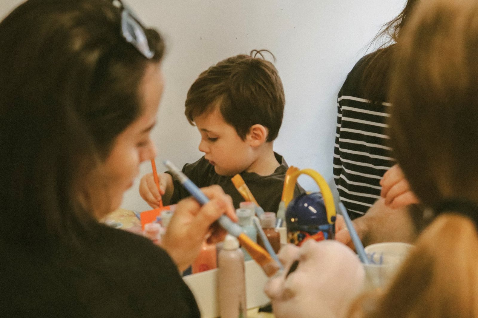 Family pottery painting 4