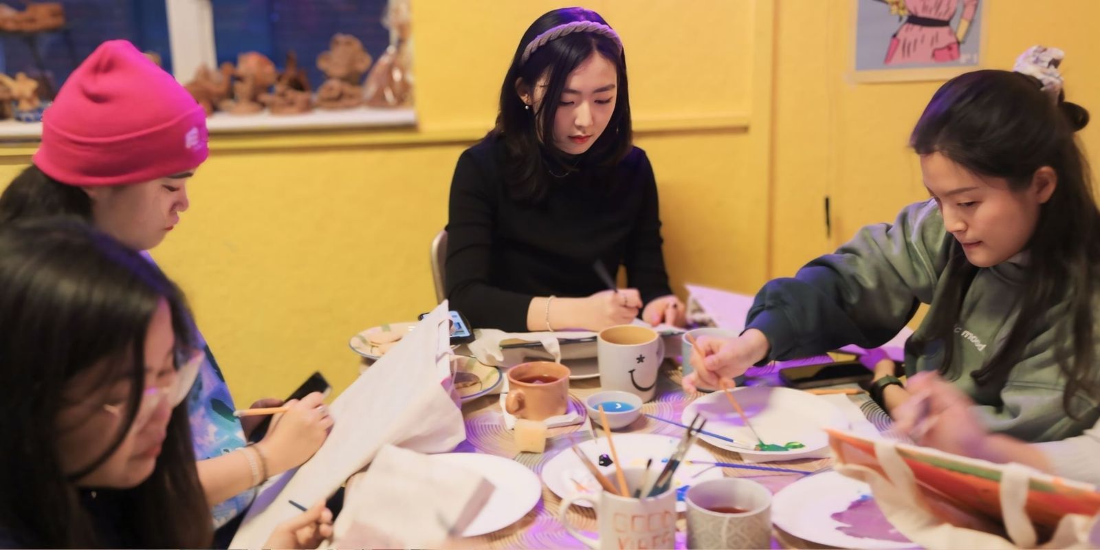 Tote bag painting workshop 2