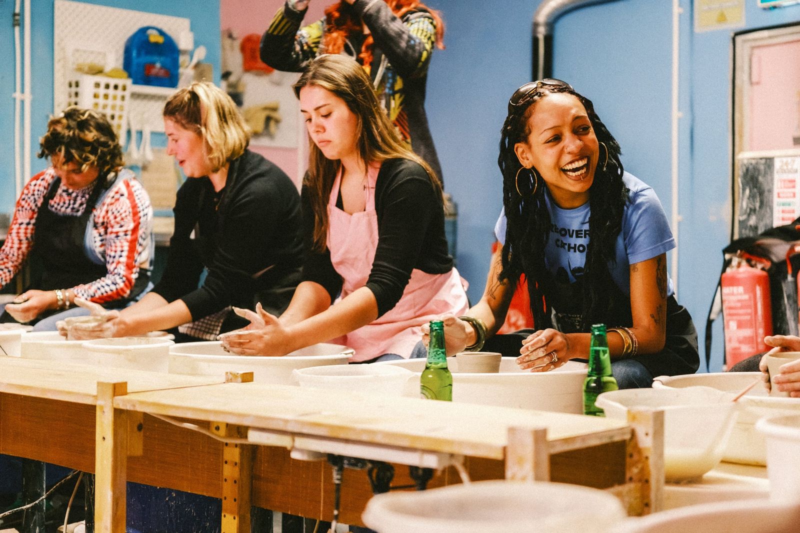Pottery wheel class 1