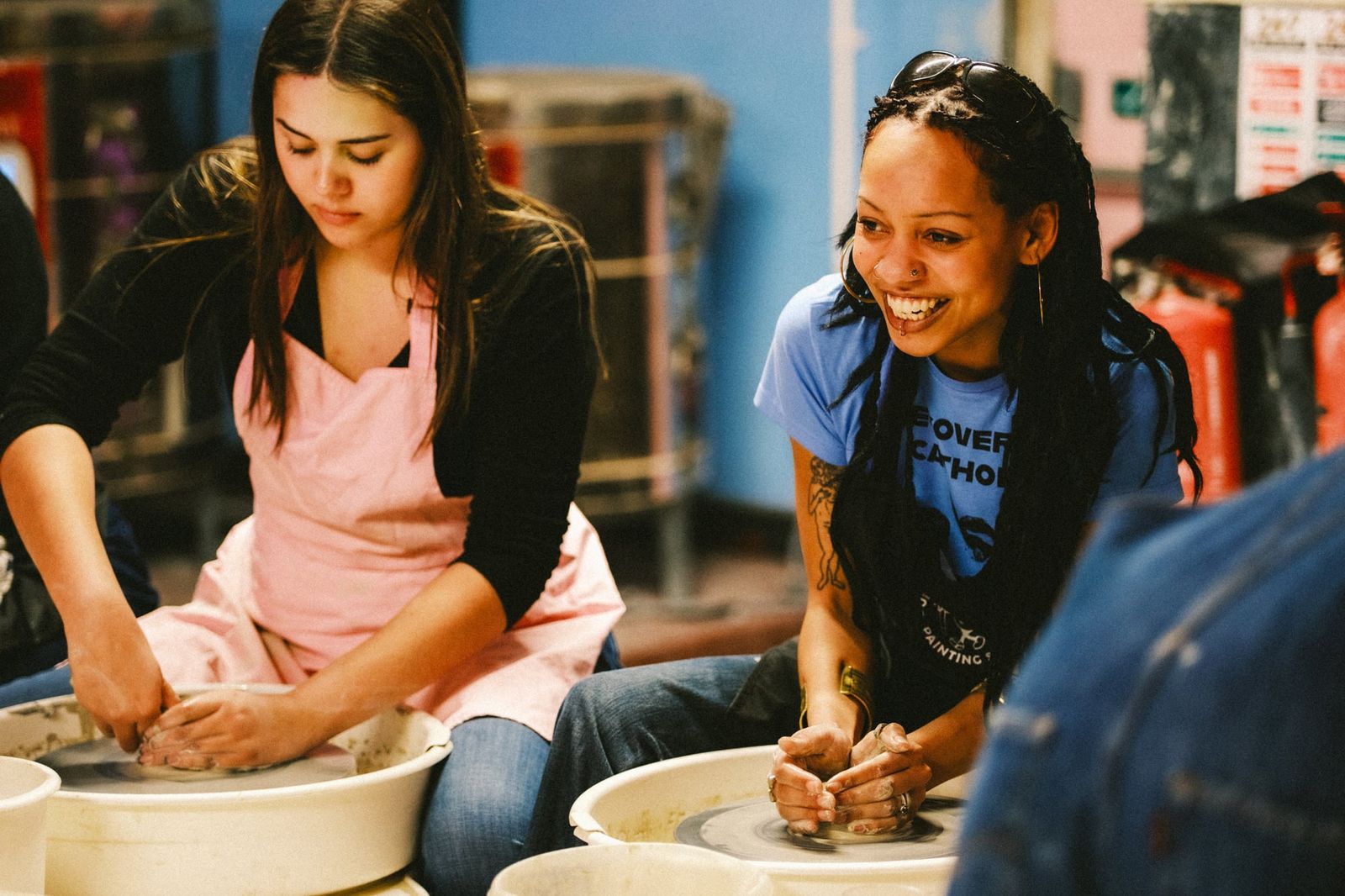 Pottery wheel class 4